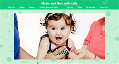 Desktop Screenshot of musicandmorewithkelly.com